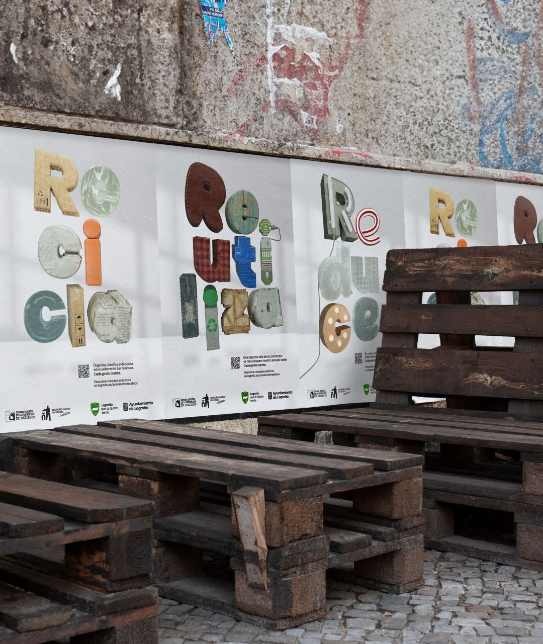 Campaña de concienciacion con el reciclaje en Logroño