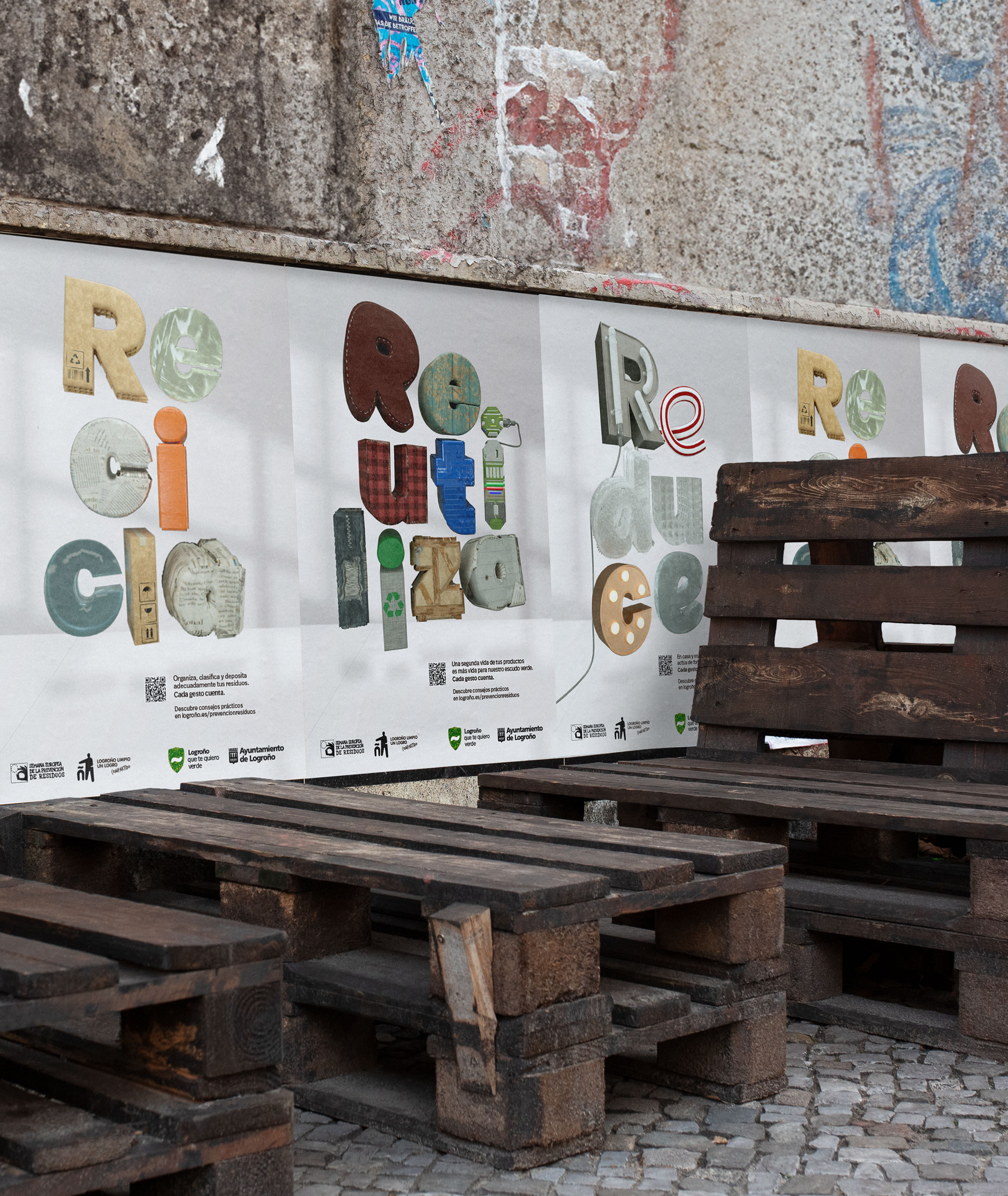 Campaña de concienciacion con el reciclaje en Logroño